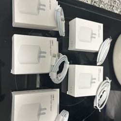 Apple Fast Charging Adapters with Cable