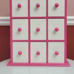 storage 9 drawer hang or free standing