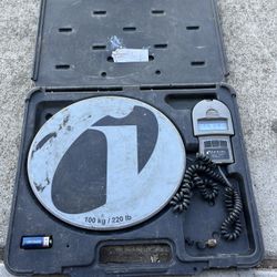 Inficon Wey-Tek Digital Refrigerant Charging Scale