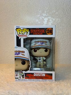 Funko Pop! Dustin Henderson #1240 – Stranger Things Collectible Figure