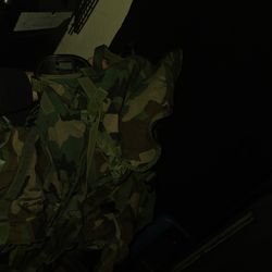 Military Issue Framed Backpack