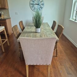 Crate & Barrel Table & Chairs 