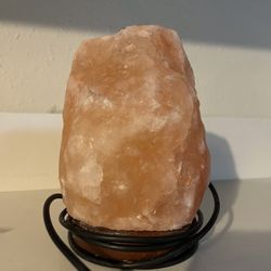 Salt Lamp And Salt Candle Holder 