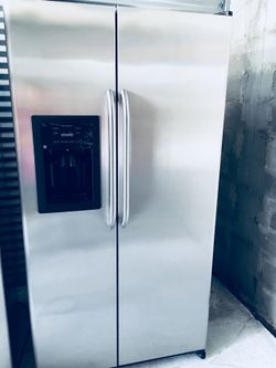 Ge stainless steel refrigerator
