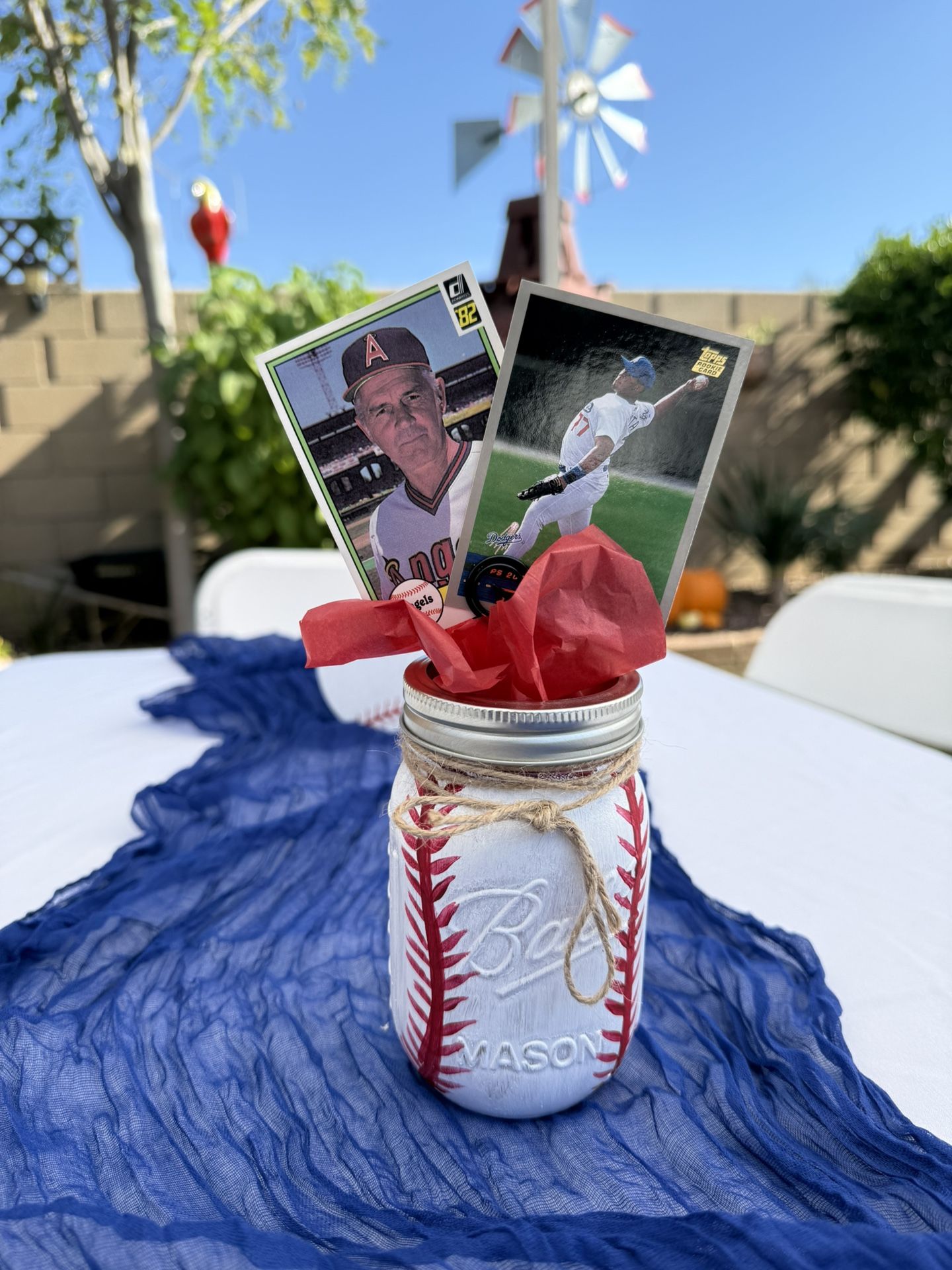 Baseball Centerpieces
