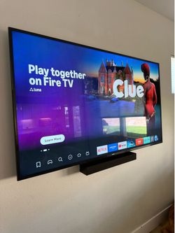 Samsung 75” 4K Smart TV – Works Great – Purple Line on Screen