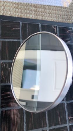 Mirror Makeup Gun Metal 2 Sided