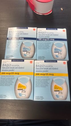 Breo ellipta inhalation