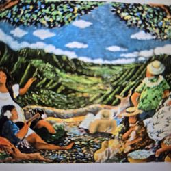Guy Buffett "Ohana" Signed Lithograph - 36x42 - Great Condition