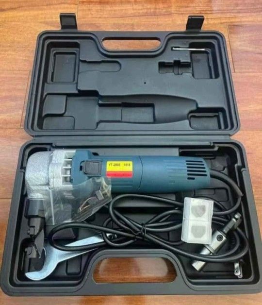 NEW Electric Metal Nibbler Cutting 1800RPM, Cutting Stainless Steel, Corded Metal Shears