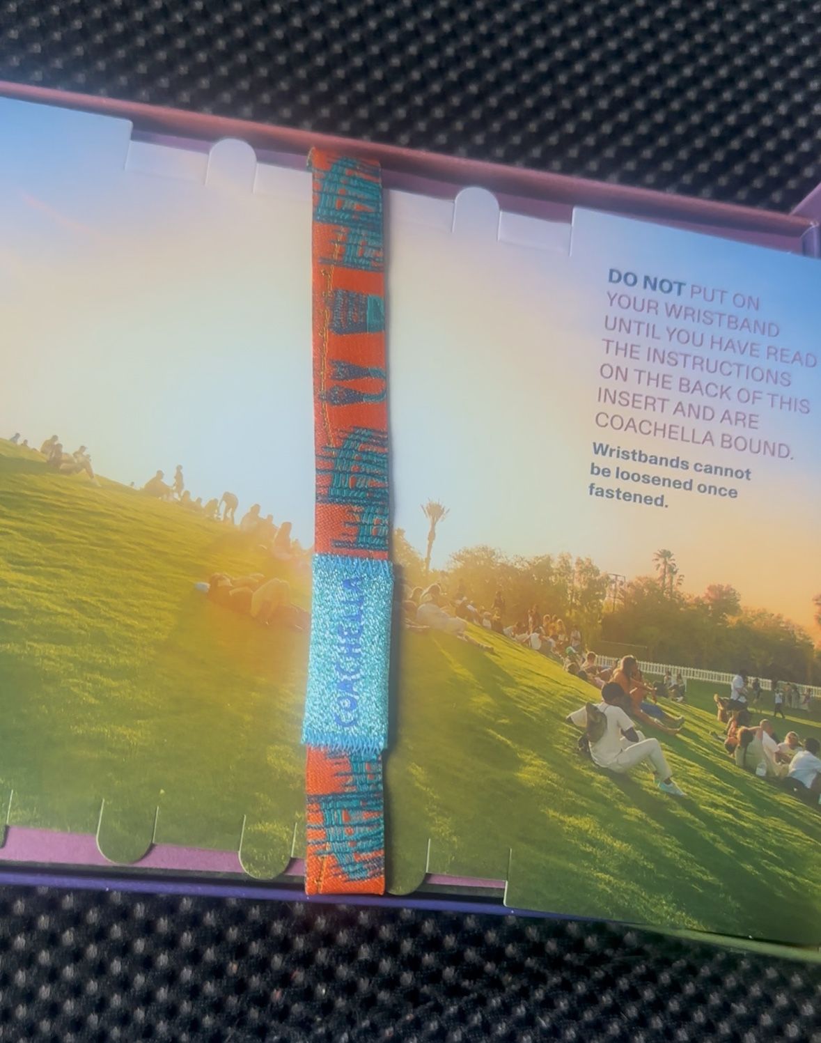 Coachella Wknd 1 Wristband for sale