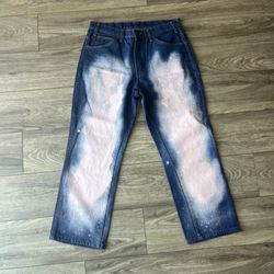 Hand Painted Dickies Workwear Jeans