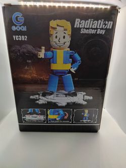 Fallout Radiation Shelter Boy Building Set.