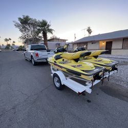 2 97 Sea Doo XP Trailer Included 