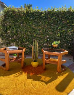Lou Hodges for Mersman Oak Tables