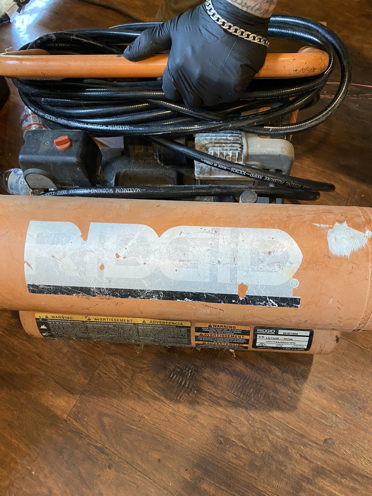 Dual port Rigid Air Compressor