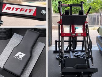 Ritfit hack squat leg press