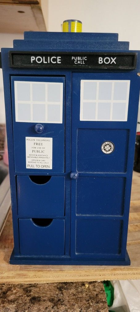 Dr. Who Jewelry Box Tardis