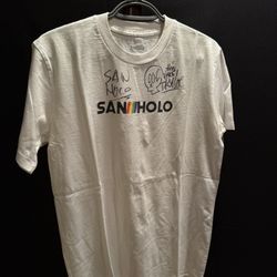 San Holo/DROELOE !!SIGNED!! T Shirt - Men’s Medium
