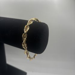 10 K Rope Bracelet 