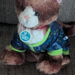 Build-A-Bear 2021 Promise Pet Calico Tortie 14" Kitty Cat Plush Stuffed Animal