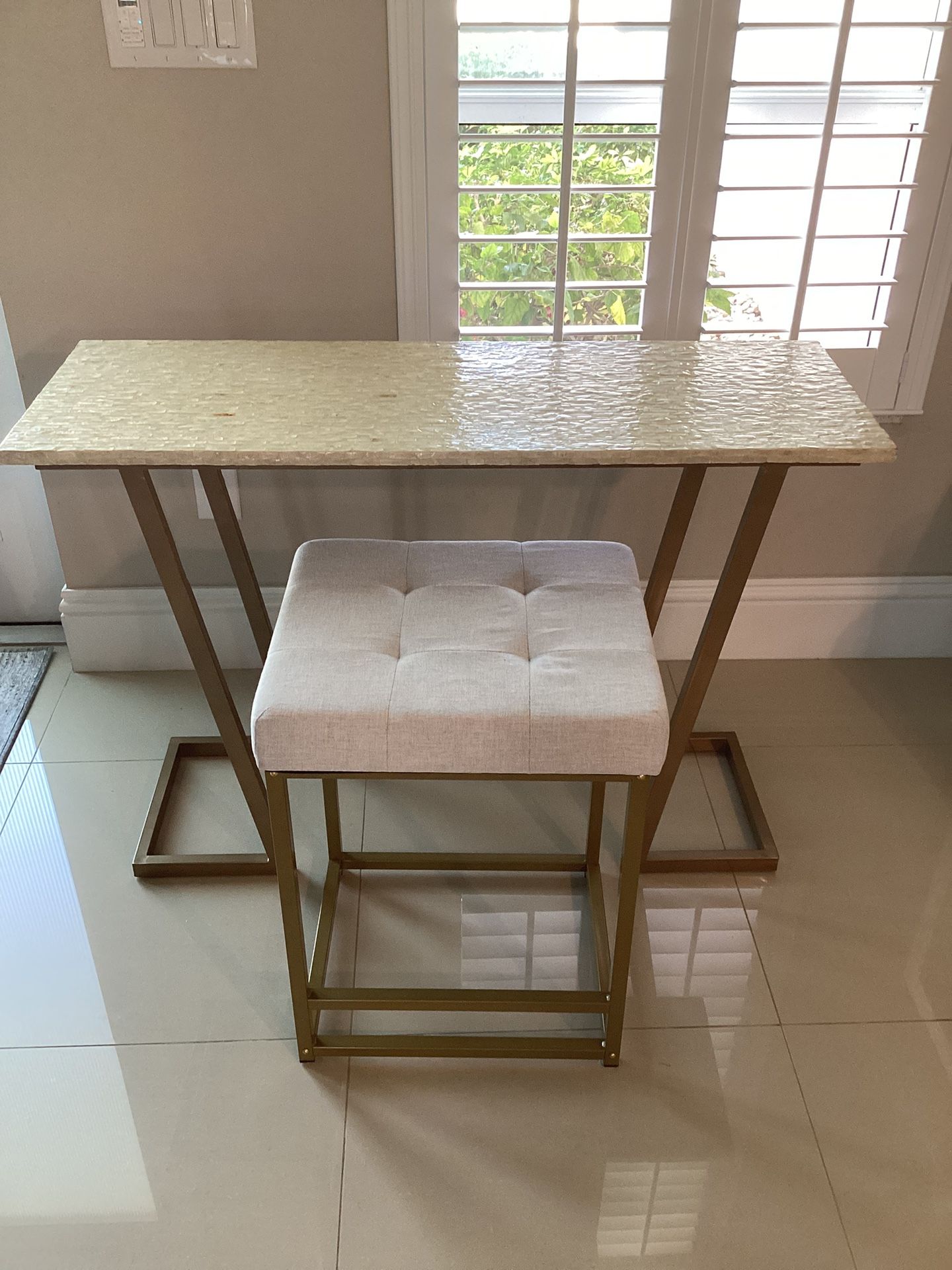Console Table & 24” Stool