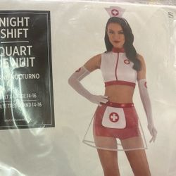 Halloween 🎃 Costume Nurse Adult Size X Large 