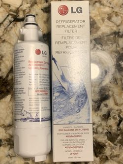 LG refrigerator Water Filter Original LG sealed filter