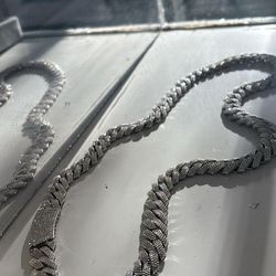 Silver 925 Chain Cz 