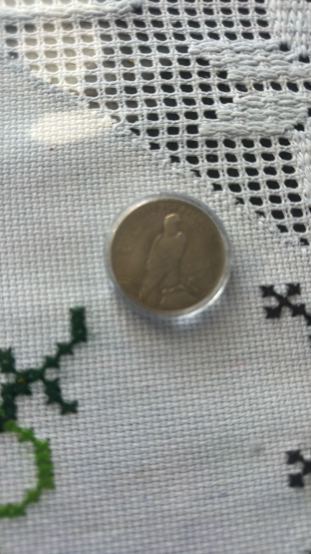 1925 Silver Peace Dollar $50