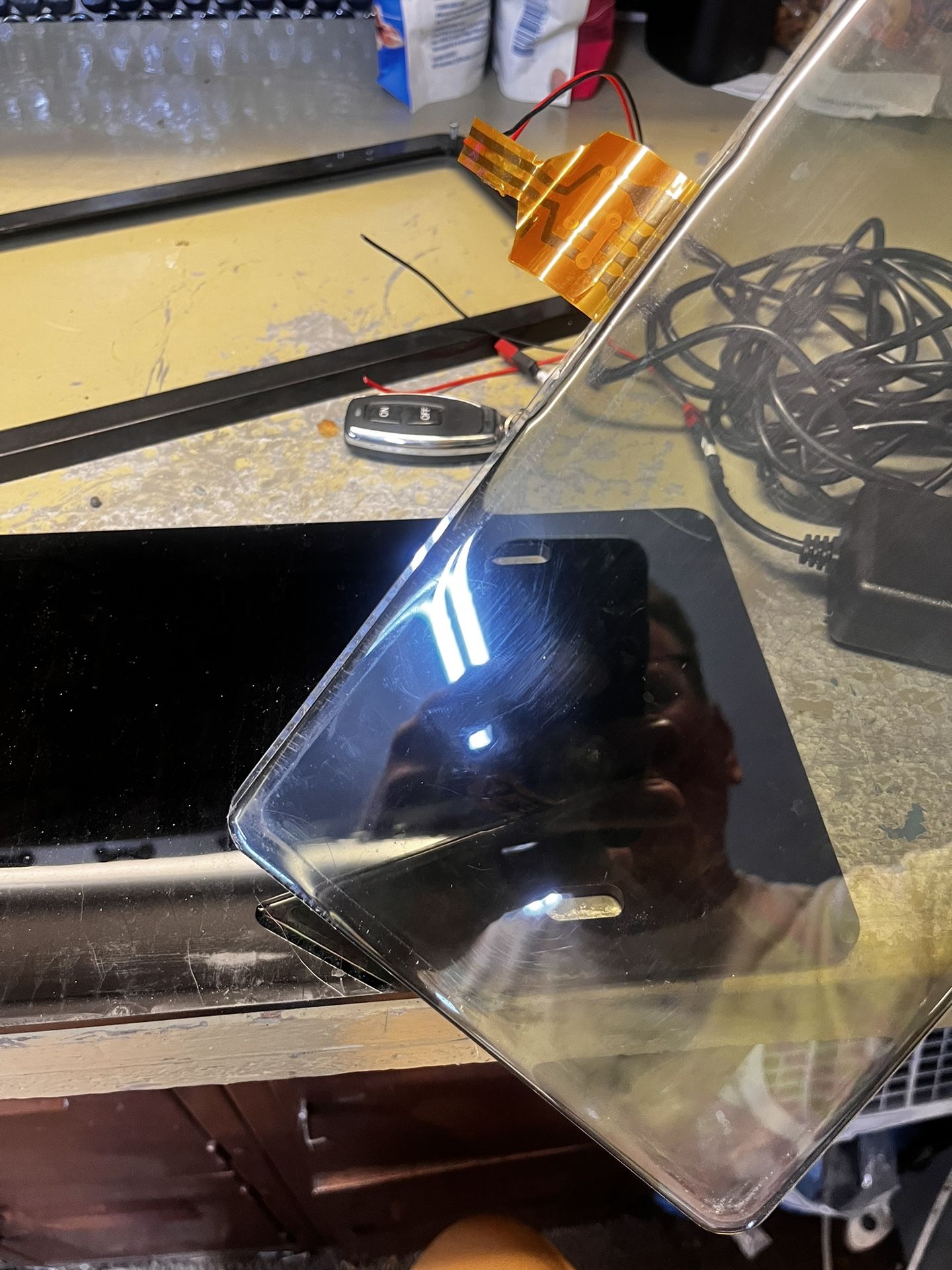 12V Blackout License Plate Cover