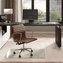 Glass floor mat by Vitrazza