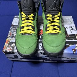 Jordan 5 Retro SE Oregon 2020 Size 9.5