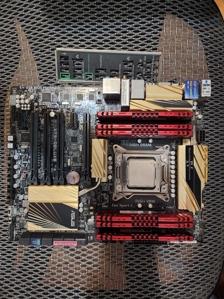Asus X79 Deluxe With I7 3930k