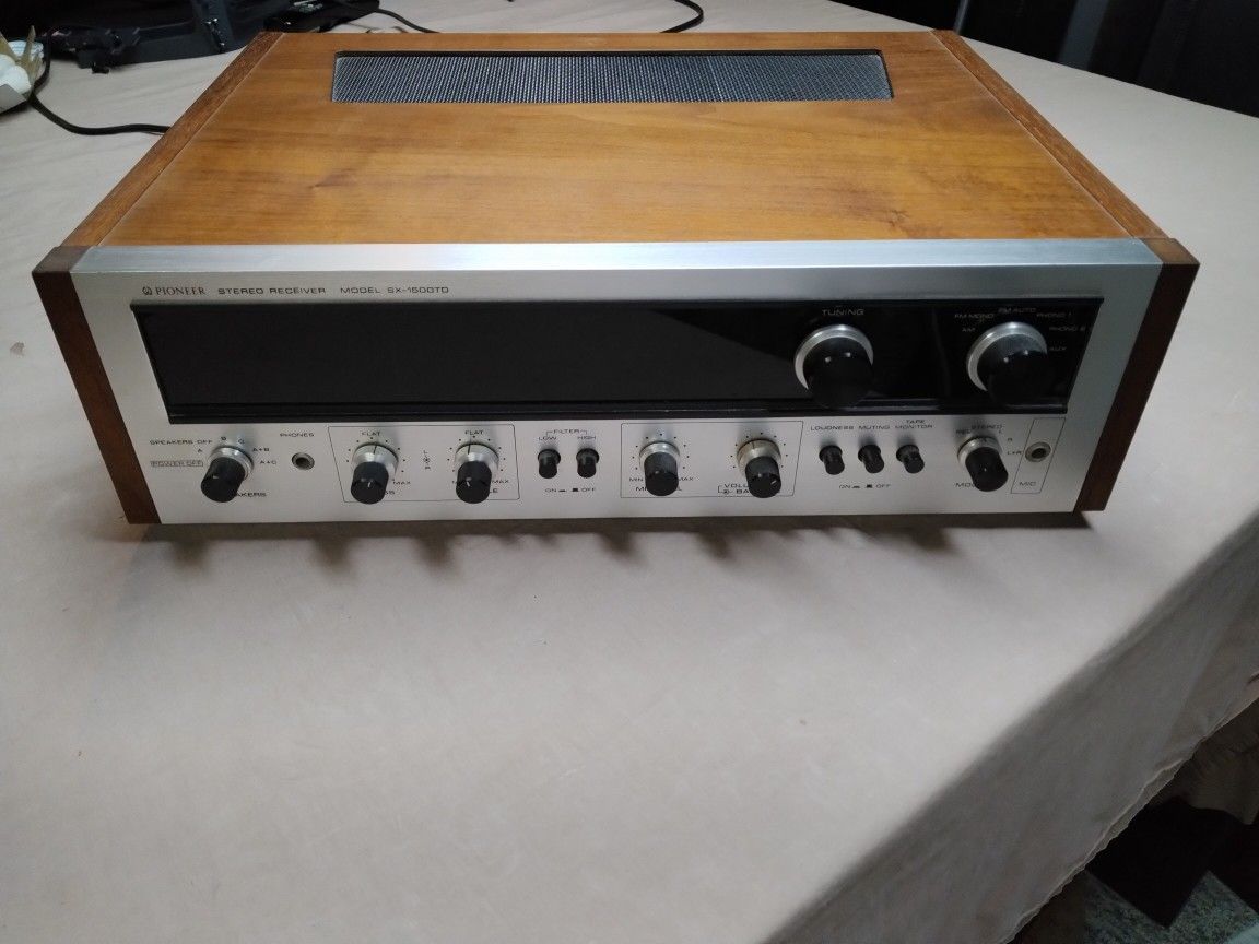 PIONEER SX-1500 TD STEREO RECEIVER AMPLIFIER PARTS