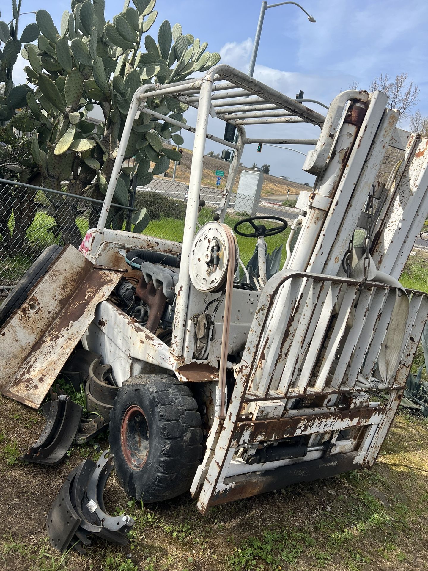 Older Forklift