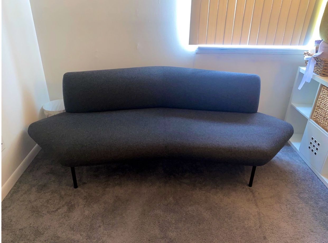 Grey Haworth “Openest Feather” Sofa
