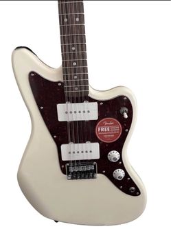 Squier paranormal jazzmaster XII Olympic white