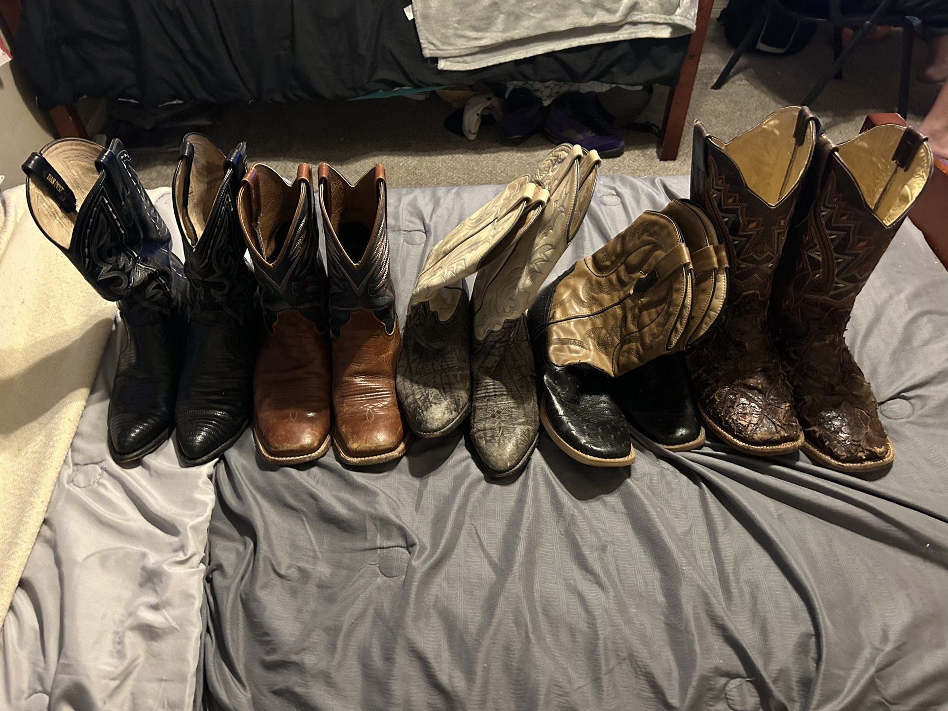 Mens Cowboy Boots From 10.5 D -11EE