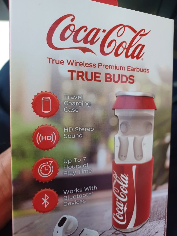 COCA-COLA TRUE WIRELESS PREMIUM EARBUDS