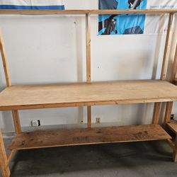 Wooden Work Bench