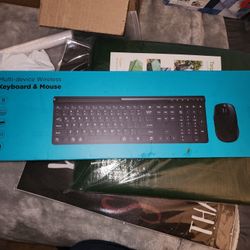 Gaming Wireless Keyboard And Mouse With USB C Charging