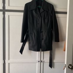 Woman’s Leather Jacket Size Small
