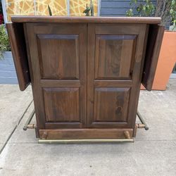 Ethan Allen Antique bar Cabinet