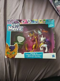 My Little Pony The Movie Rarity & Capper Dapperpaws Set