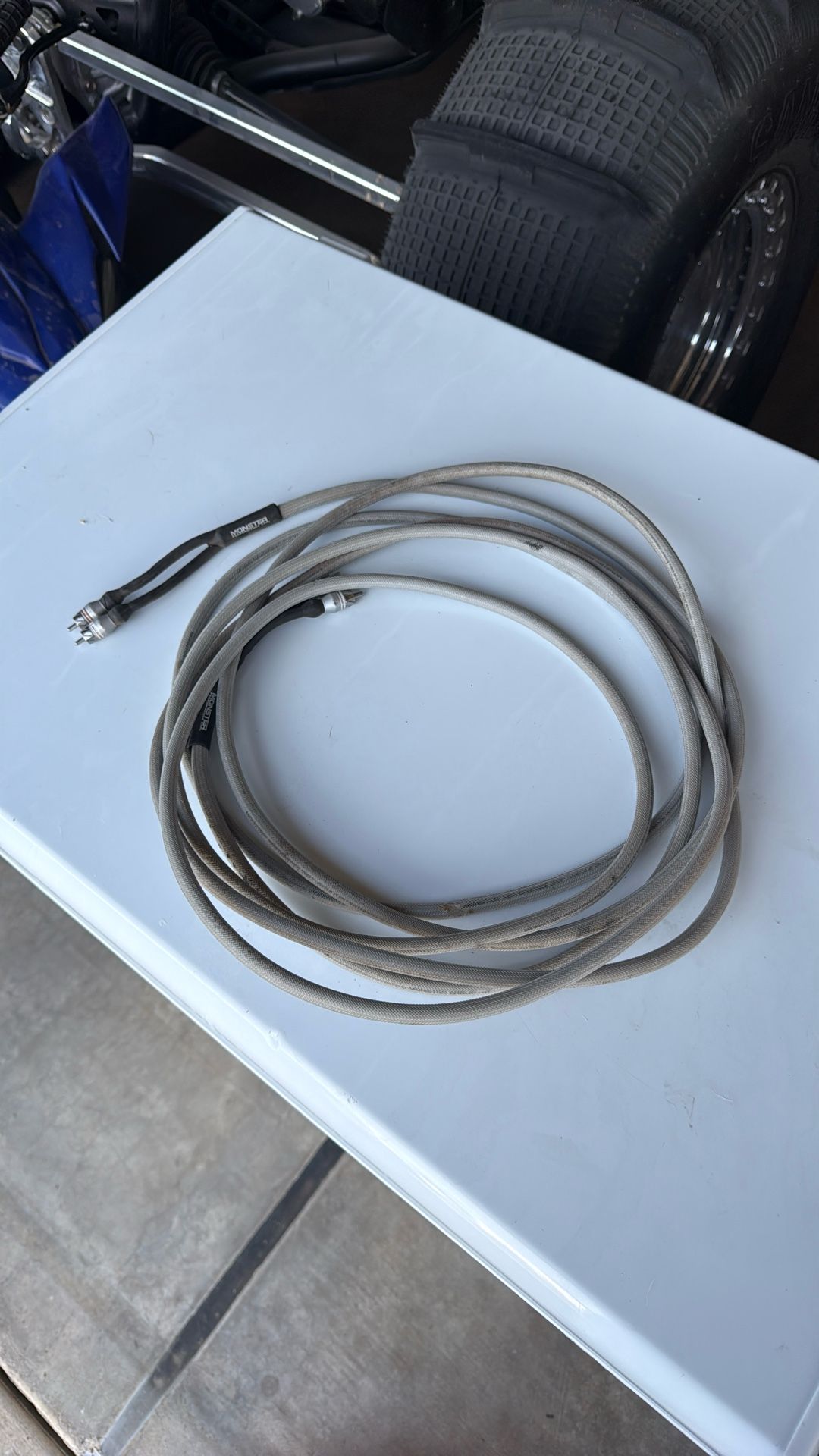 Monster RCA Cable Car Audio Stereo Amplifier 20 Feet