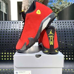 Jordan 14 Retro Ferrari Sz 10 2025 NEW Brick
