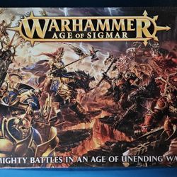 1st edition, sealed, Warhammer Age of Sigmar Starter Set