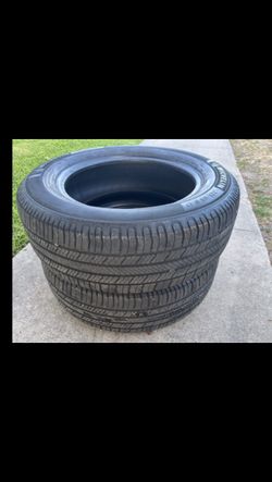 2 - 225/65r17 Michelin Tires Good 80% Treads 2024 DOT!!!!