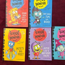 School Of Monsters Books (5)
